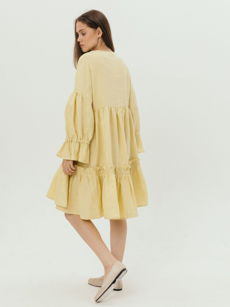 Платье Virginia limited lemon
