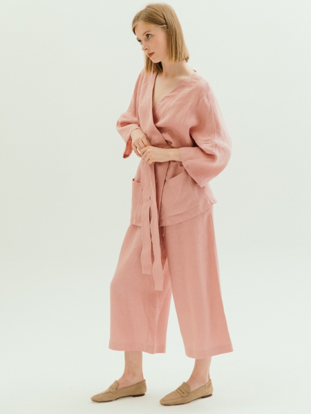 Брюки-кюлоты Kaia dusty rose