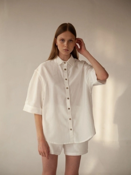 Рубашка ECO Atlanta white