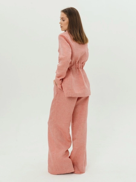 Брюки-палаццо Parisian limited vinous pattern