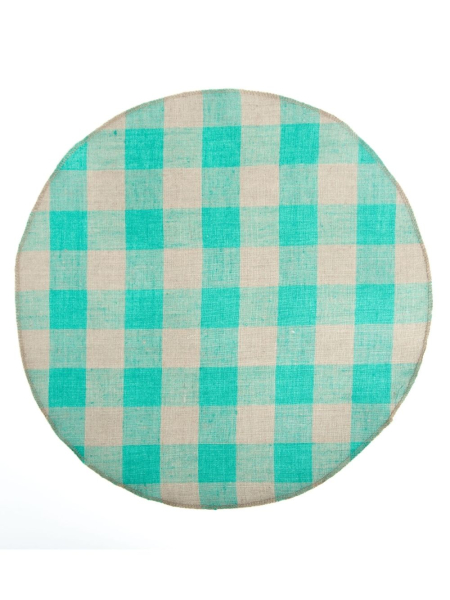 Салфетка круглая изо льна Аделина