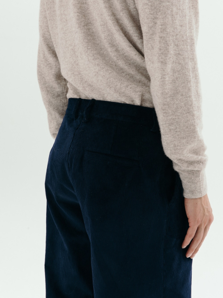 Брюки velvet Wide limited sea