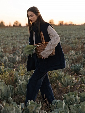 Брюки velvet Classy limited sea