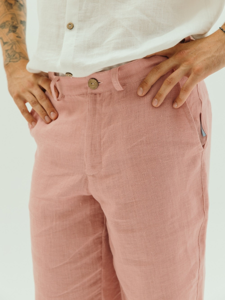 Брюки Rick dusty rose