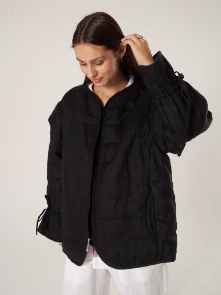 Куртка-жилет Boho black