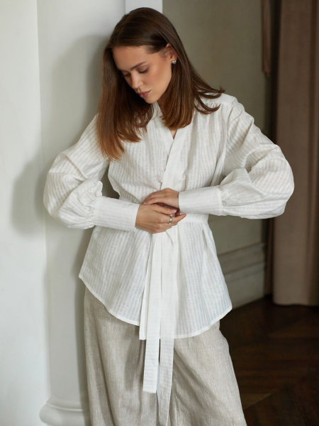 Блуза Magic limited white stripe