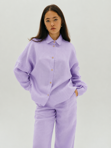 Рубашка Origami limited lavender