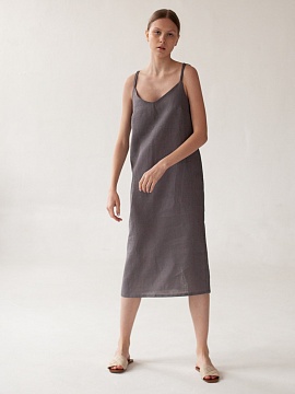 Сарафан Alaia graphite