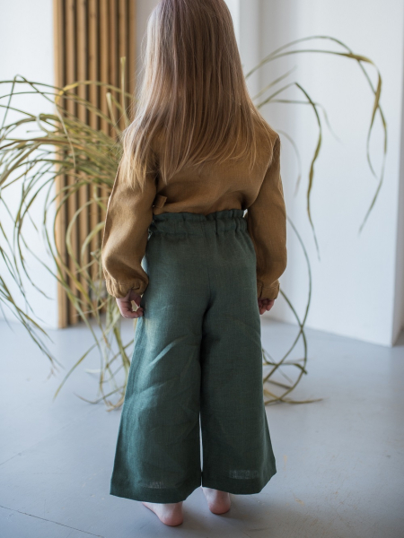 Кюлоты детские Emma limited green