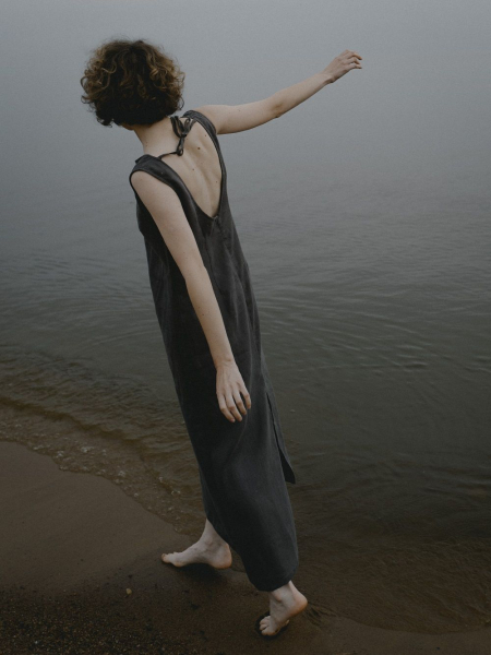 Платье Elegant graphite