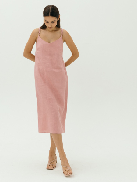 Сарафан Alaia dusty rose