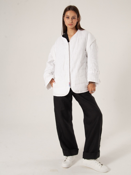 Куртка-жилет Boho white