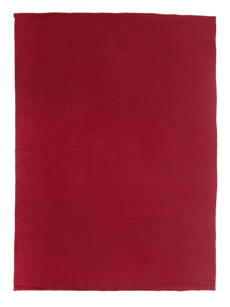 Полотенце льняное Бордо