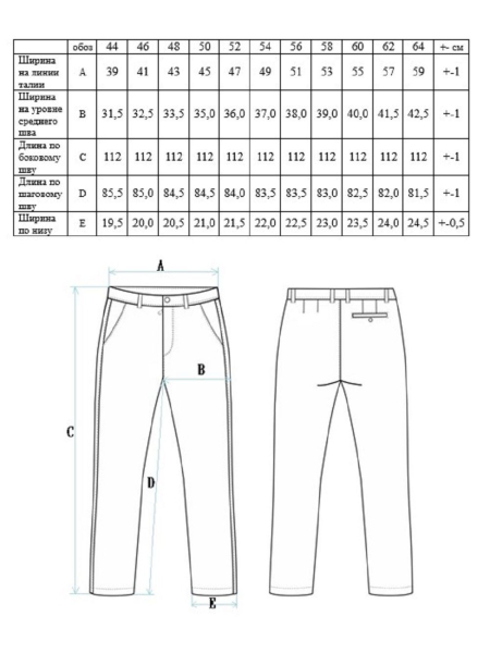 Брюки Rick limited grey