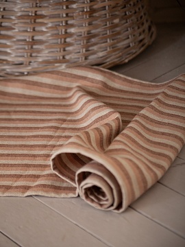 Льняной коврик для бани арт.497