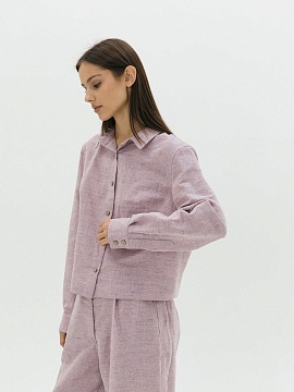 Рубашка Vivid limited purple melange