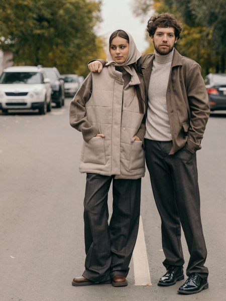 Брюки wool Rick limited chocolate