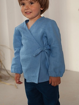 Ветровка детская на завязках sky