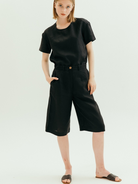 Шорты-бермуды Parisian black