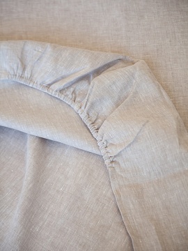 Простыня на резинке евро Easy natural