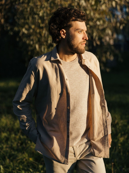 Рубашка flannel Mont Blanc natural