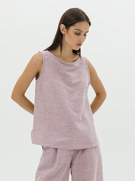 Топ Elle limited purple melange