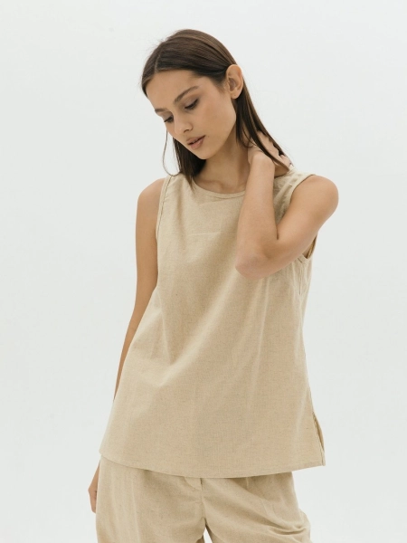 Топ Elle limited creamy melange