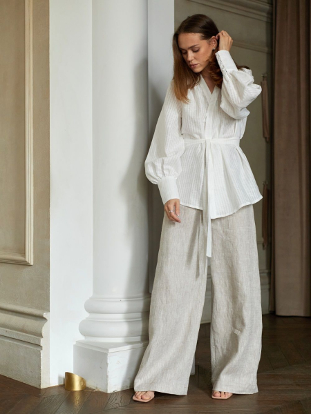Блуза Magic limited white stripe
