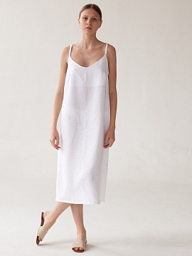 Сарафан Alaia white