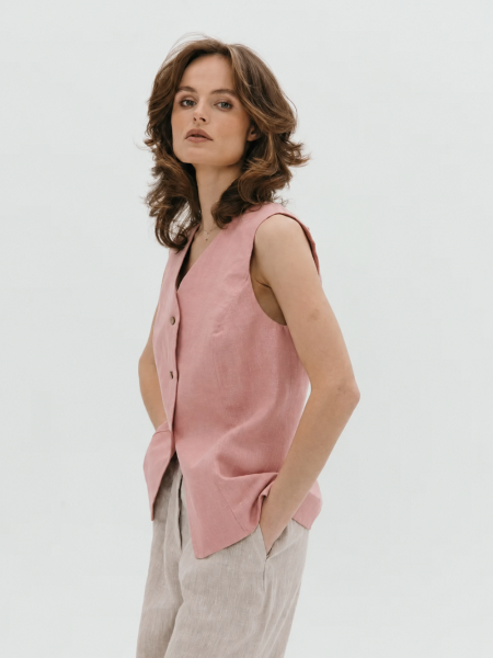 Жилетка Blues dusty rose