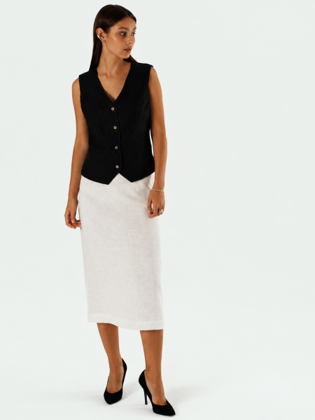 Юбка Classy white