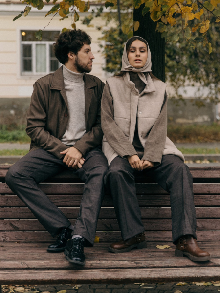Брюки wool Rick limited chocolate