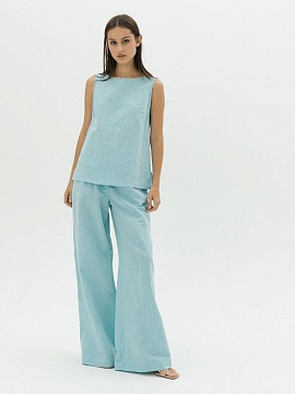 Топ Elle limited turquoise melange