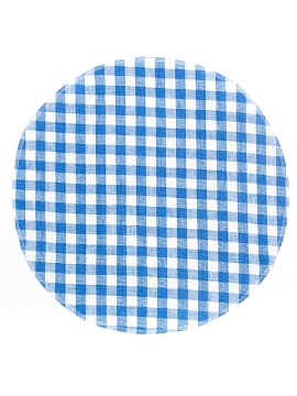 Салфетка круглая изо льна Виши