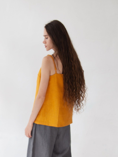 Топ Daisy limited mustard