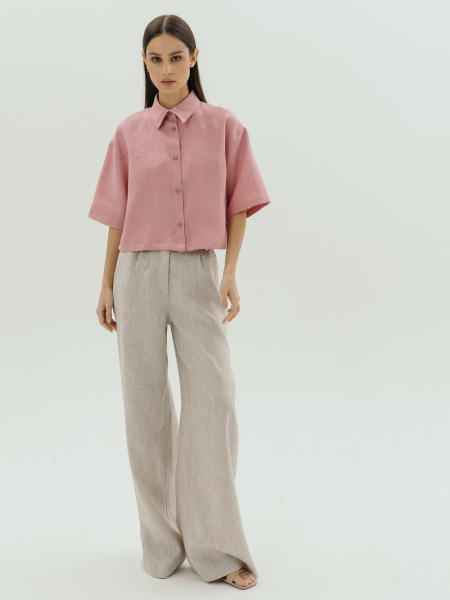Рубашка Aura dusty rose