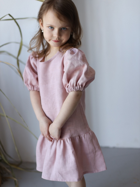 Платье детское Karolina mini dusty rose