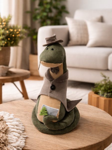 Льняной сувенир Змеиный граф