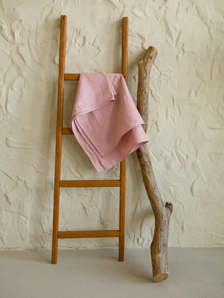 Полотенце умягченное Waffle dusty rose