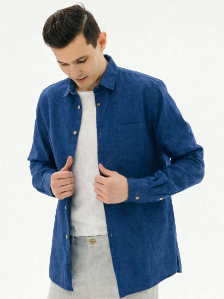 Рубашка Mont Blanc limited sea