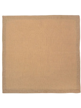 Салфетка льняная цвет бежевый