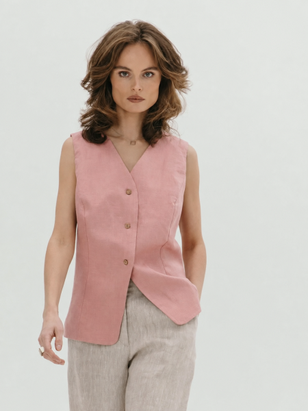 Жилетка Blues dusty rose