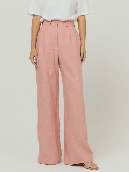 Брюки-палаццо Milan dusty rose