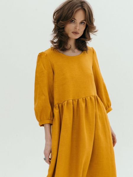 Платье Margo limited mustard