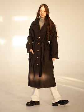 Тренч London black