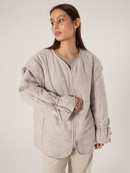 Куртка-жилет Boho natural