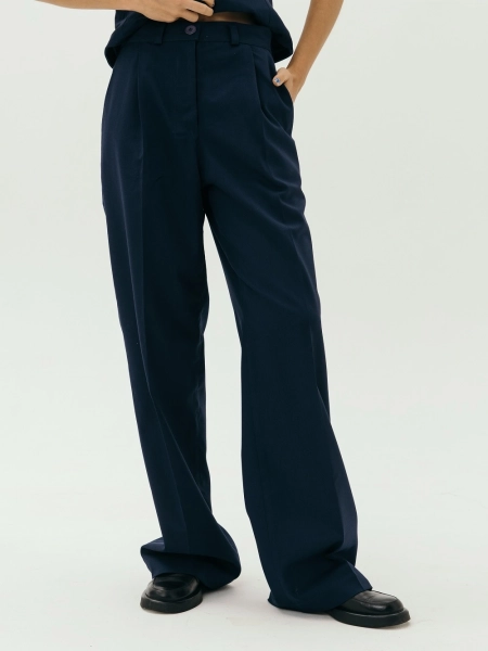 Брюки wool Classy limited sea