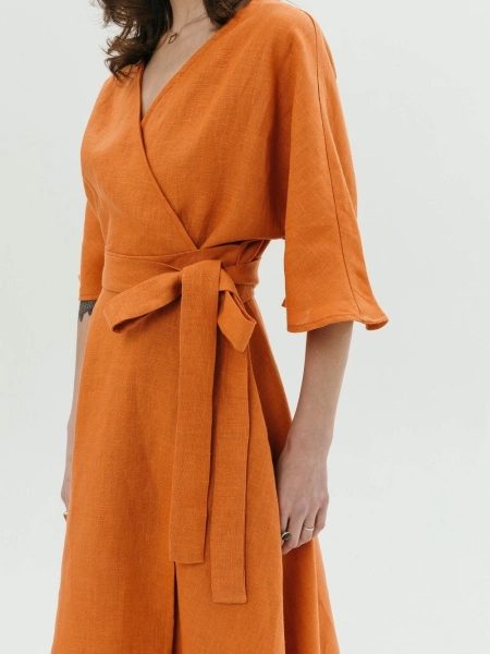 Платье Blossom limited terracotta