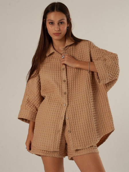 Рубашка Sunny limited camel