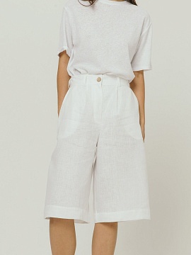 Шорты-бермуды Milan white